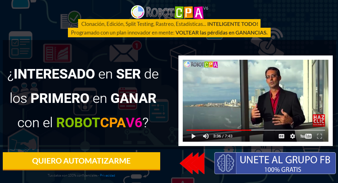 RobotCPA V6 – ¿De Veras Te Ayudará A Ganar Más Dinero?